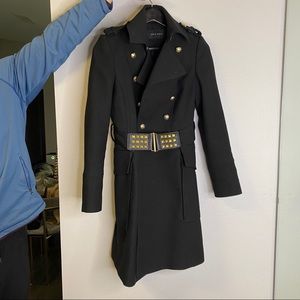 Zara black coat